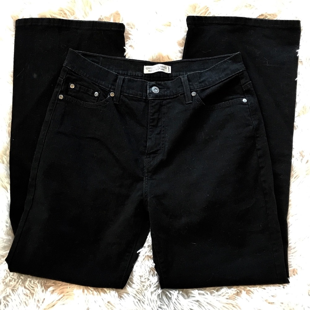 LEVI’S 512 Perfectly Slimming Boot Cut Jeans SZ 14